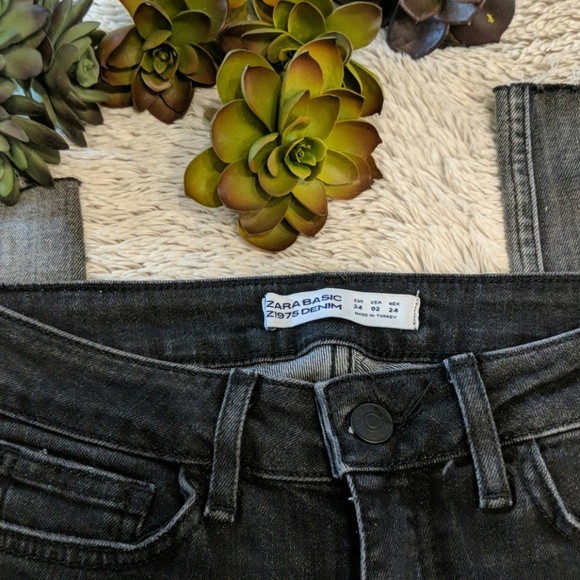 Zara black ombre skinny jeans - Picture 4 of 4